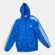 Adidas Originals Monogram Trefoil Hooded Jacket Μπλε /pre owned